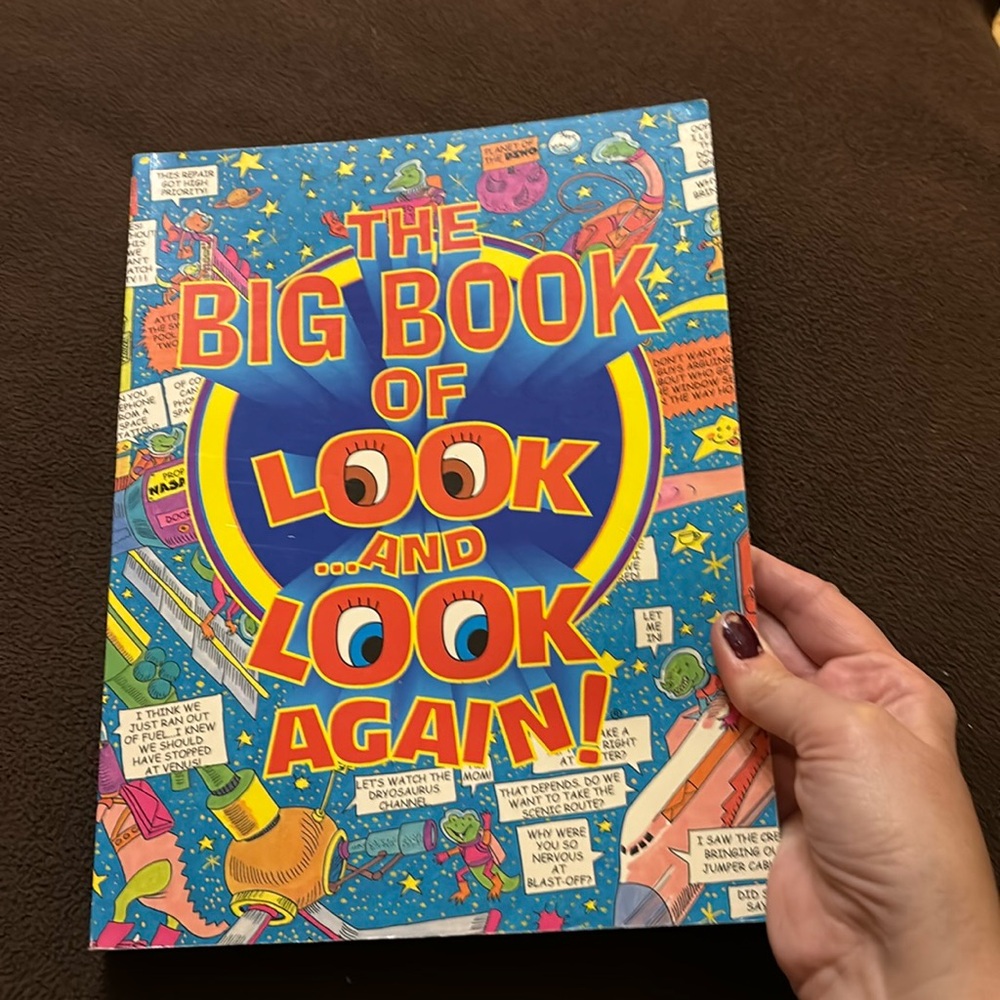 The big book of look.. and look again! Paperback book